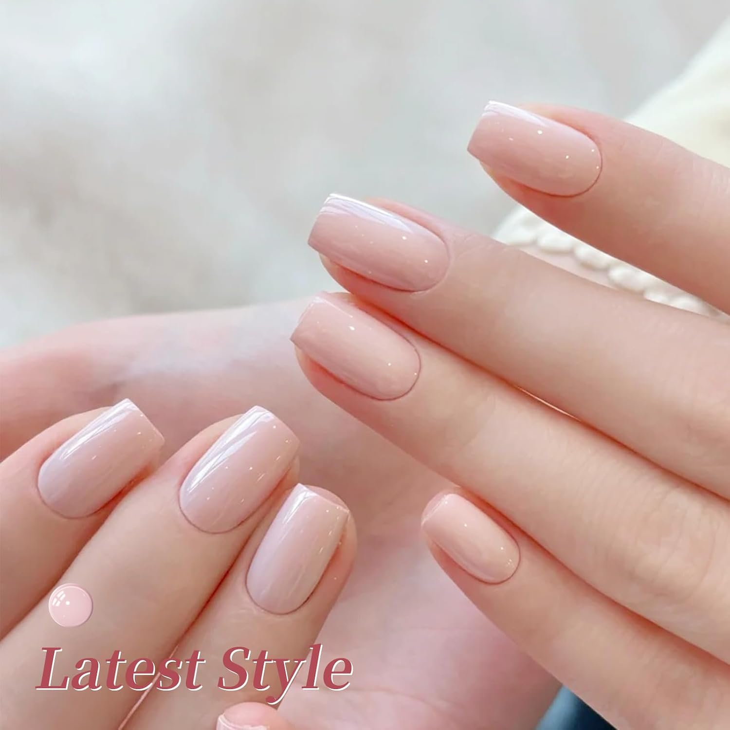 Born Pretty pastel pink gel polish set 6 bottles 7ml - 3