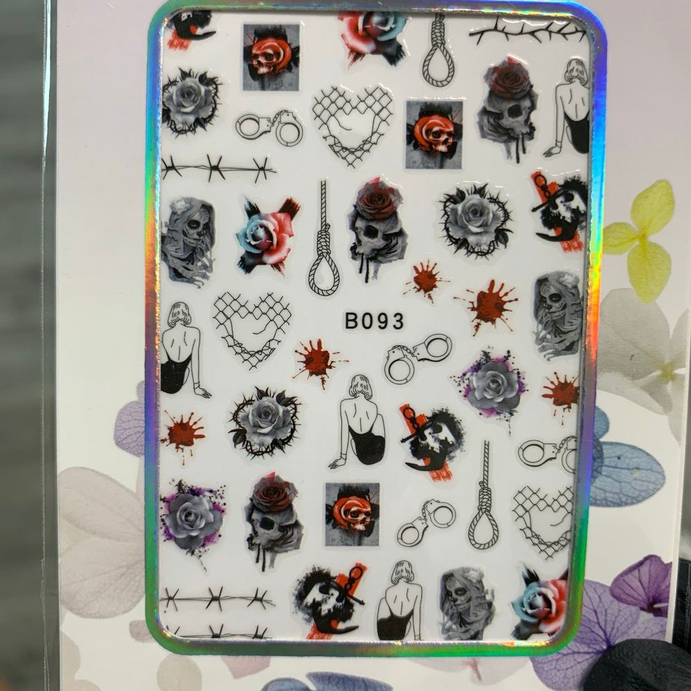 Halloween nail art stickers B series - 10