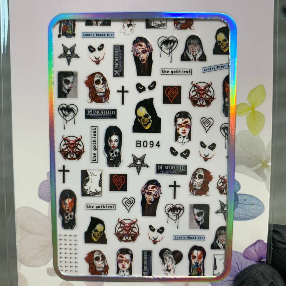 Halloween nail art stickers B series - 11