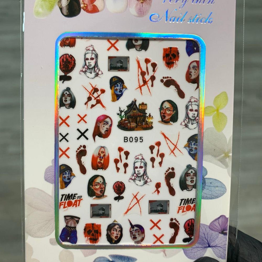 Halloween nail art stickers B series - 12