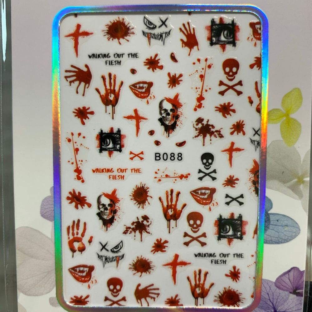 Halloween nail art stickers B series - 5