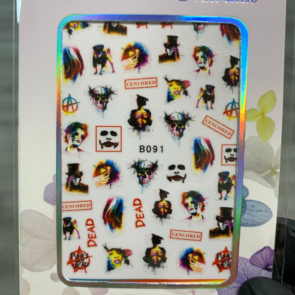 Halloween nail art stickers B series - 8
