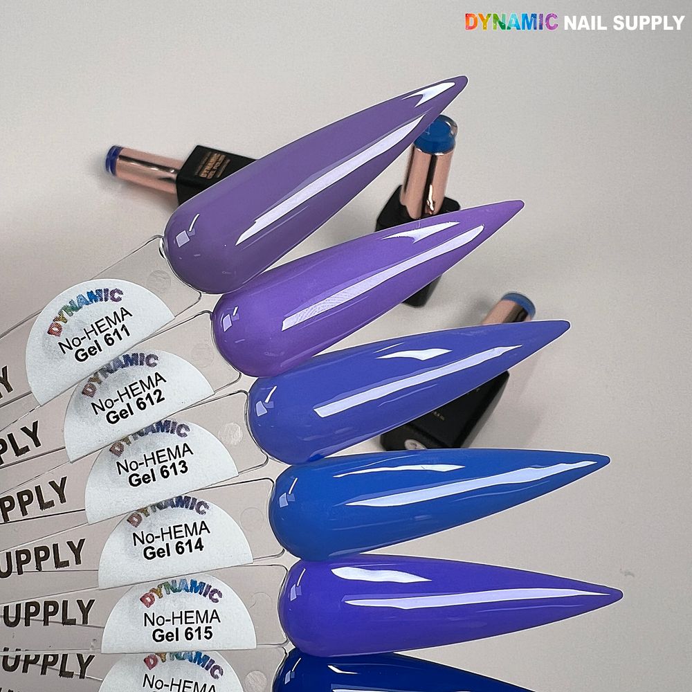 No-HEMA gel polish color swatches - 2